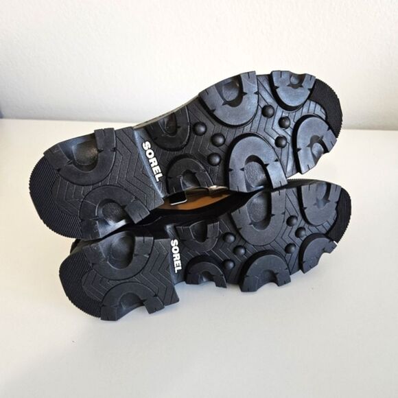 NWT Sorel | Brex Lug Leather Lace Up Waterproof Brown Boot, Women's 9 - Picture 10 of 11